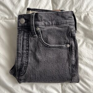 madewell black denim, 24”
